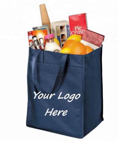 lower cost bag with logo